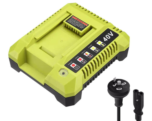 OP401 40V Battery Charger – Compatible with Ryobi 40V Lithium Batteries
