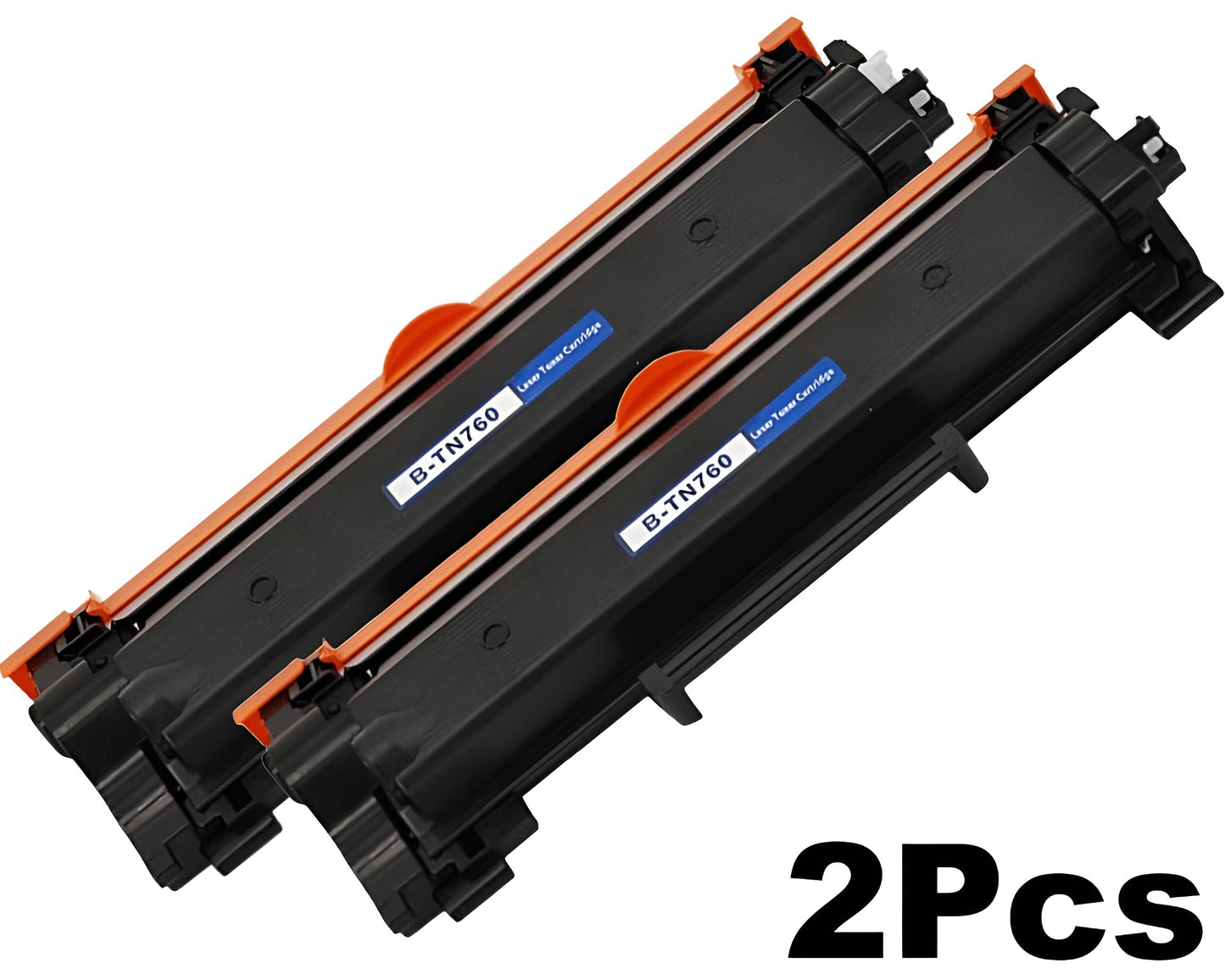 Compatible Toner Cartridge Replacement for Brother TN760 TN-760 TN-730 MFC-L2710DW HL-L2395DW MFC-L2750DW DCP-L2550DW L2370DW L2390DW Printer Ink (Black,2-Pack)