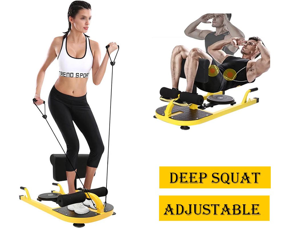 Squat Machine sit up Board