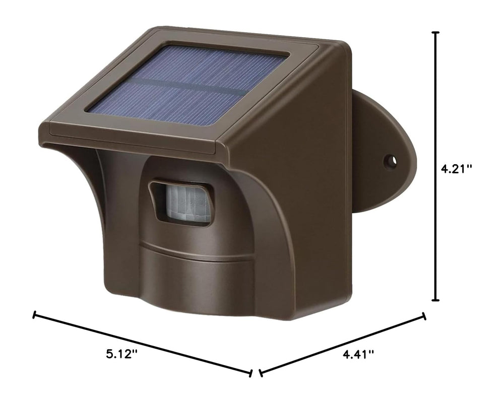 eMACROS Pro 3 Driveway Alarm with Phone App – 1/2 Mile Long Range Solar Wireless Driveway Alarm