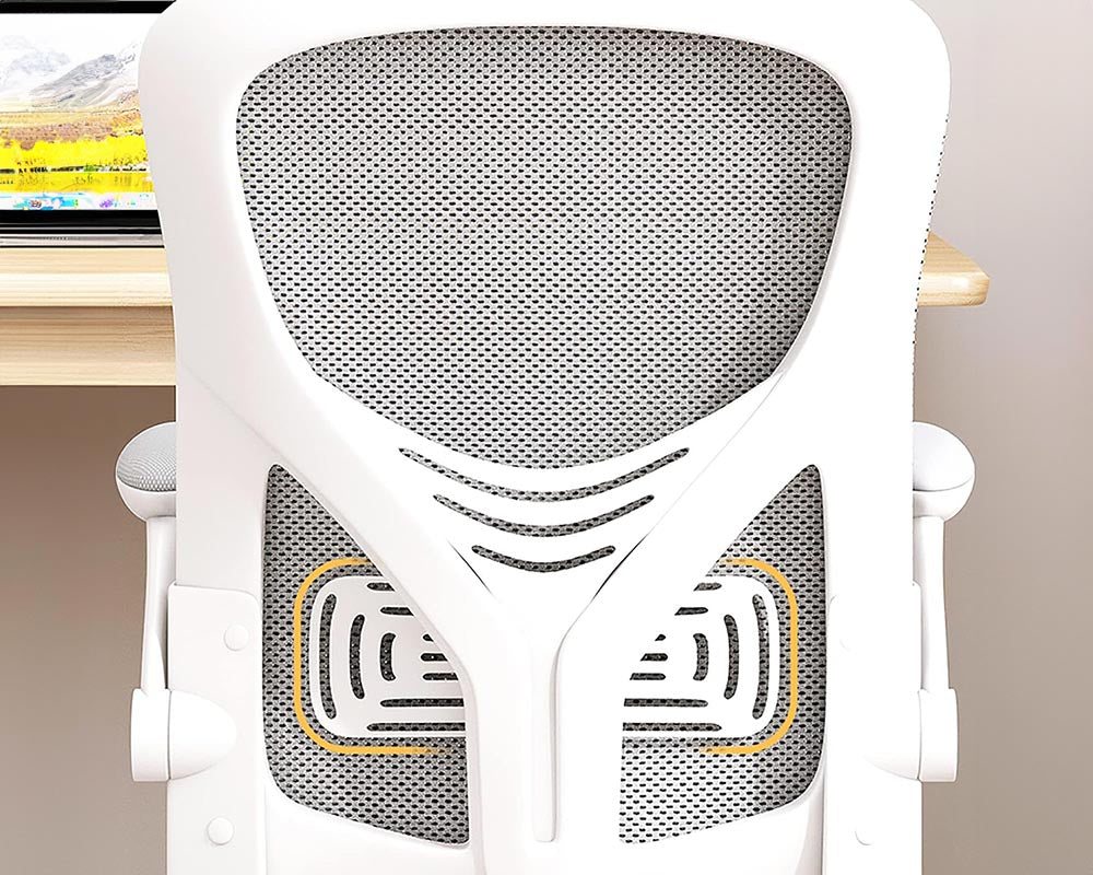 Ergonomic Adjustable Office Chair with Flip-Up Armrests