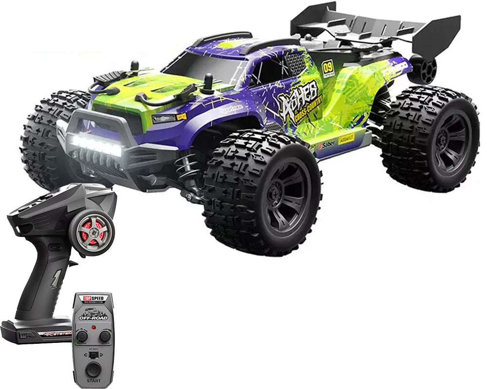 4WD RC Off-Road Monster Truck – High-Speed 50Km/h Remote Control Car