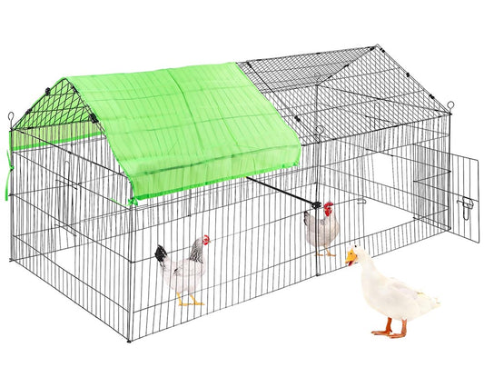 Outdoor Chicken Coop Metal Outdoor Chicken Coop Run for Backyard