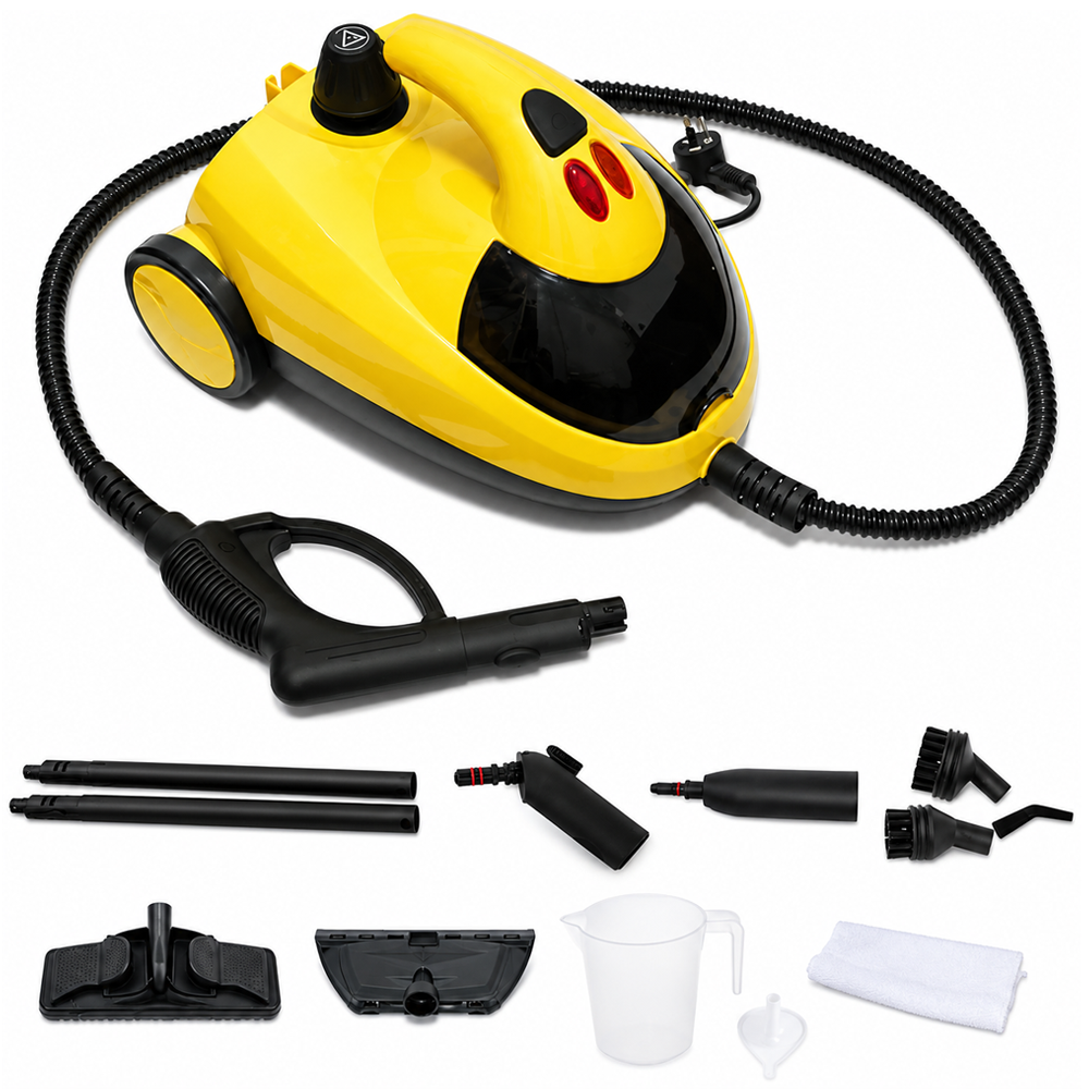 Portable Handheld Steam Cleaner 1800W Multifunctional High Temperature Pressurized Steam Cleaning Machine