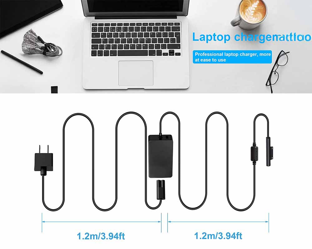 Microsoft Surface Pro Charger for X/7/6/5/4/3 Replacement