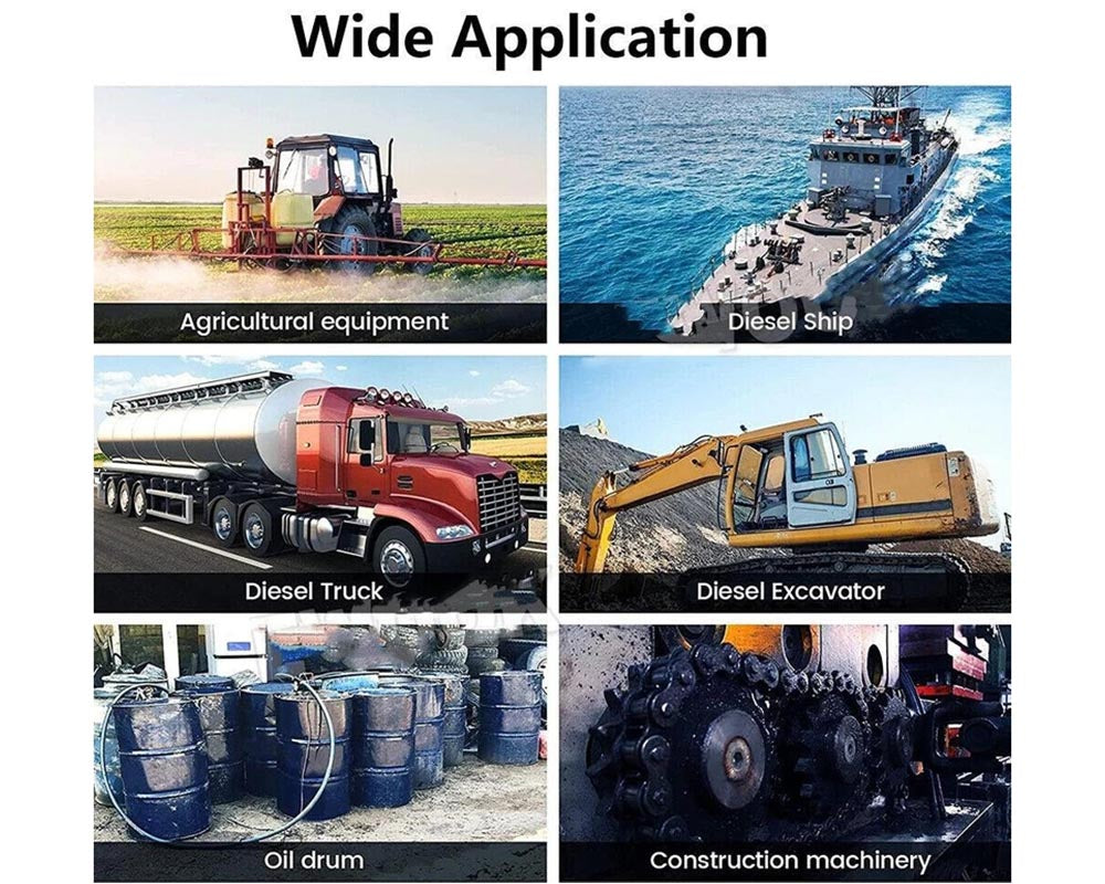 Fuel Transfer Pump 12V 175W High Flow Diesel Oil Pump