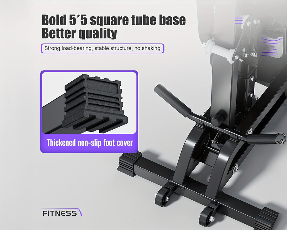 Multifunctional Folding Resistance Rowing Machine Compact 2 in 1 Portable Home Exercise Equipment