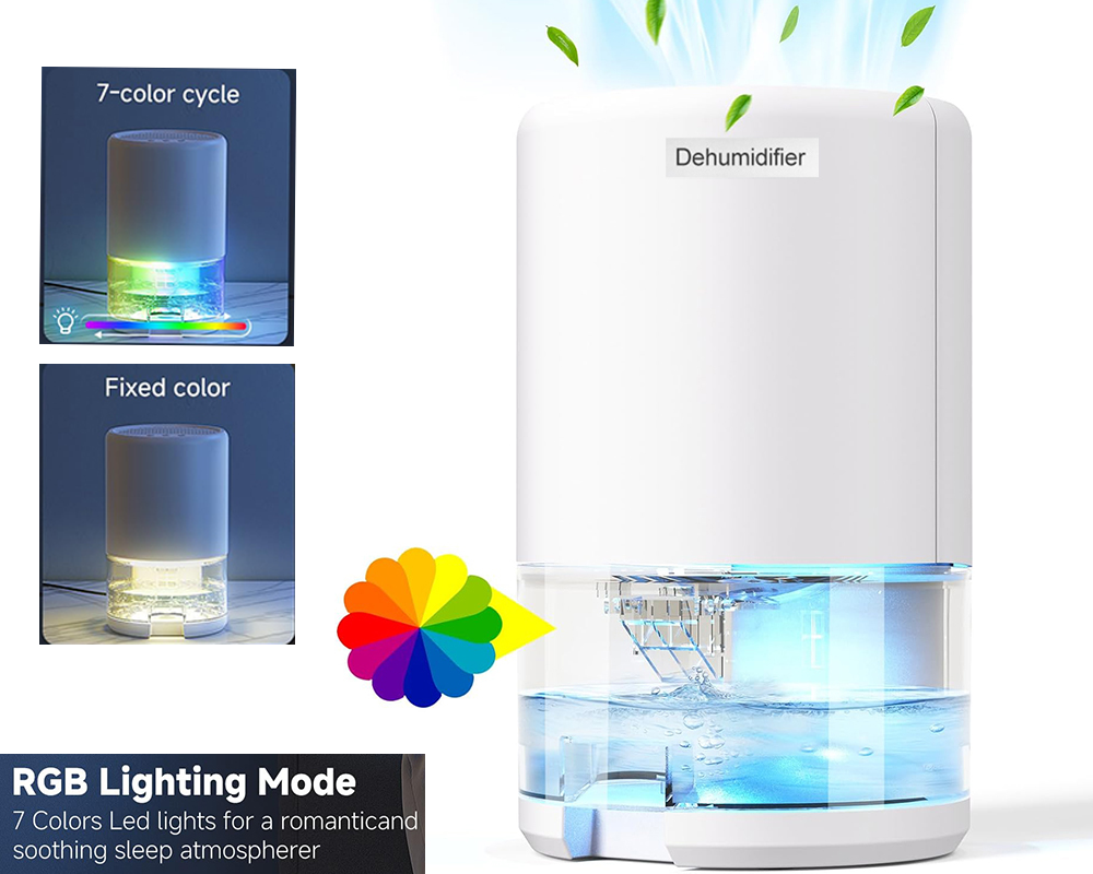Mini Dehumidifier 1000mL Portable