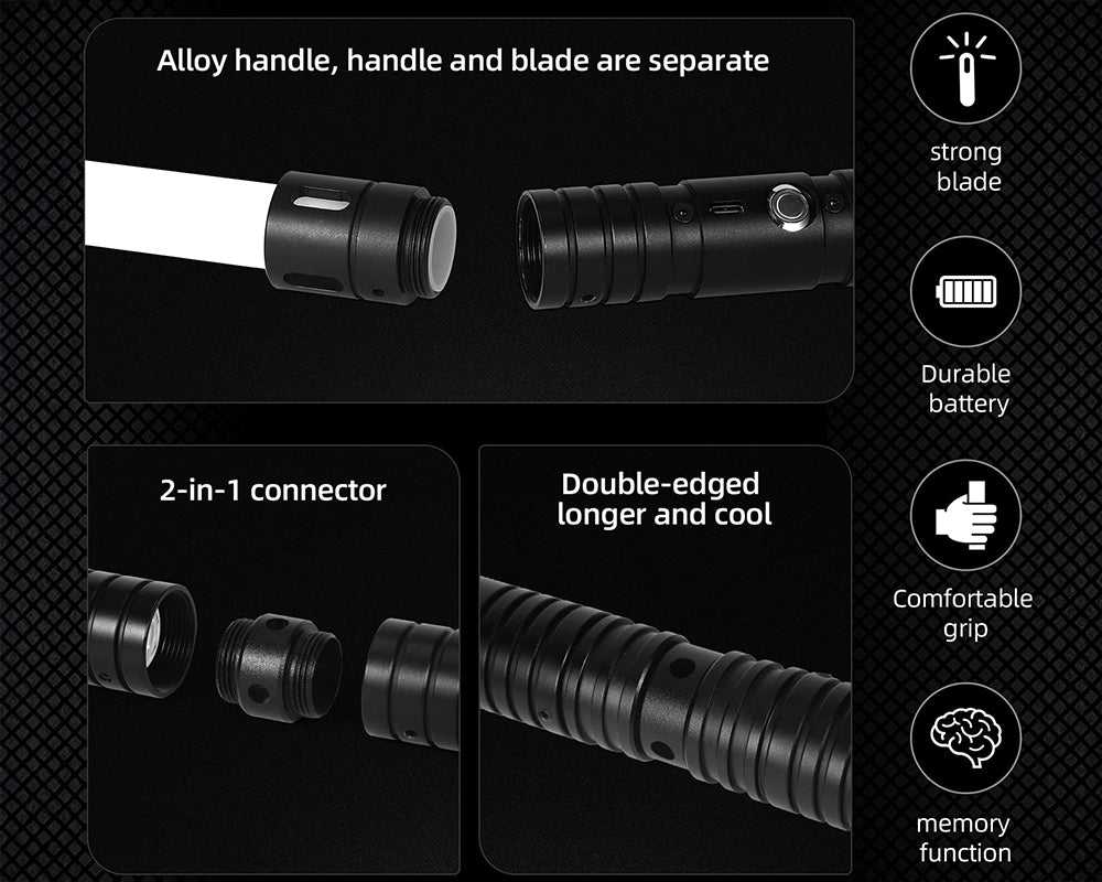 Lightsaber 16 RGB Colors Changeable and Sound