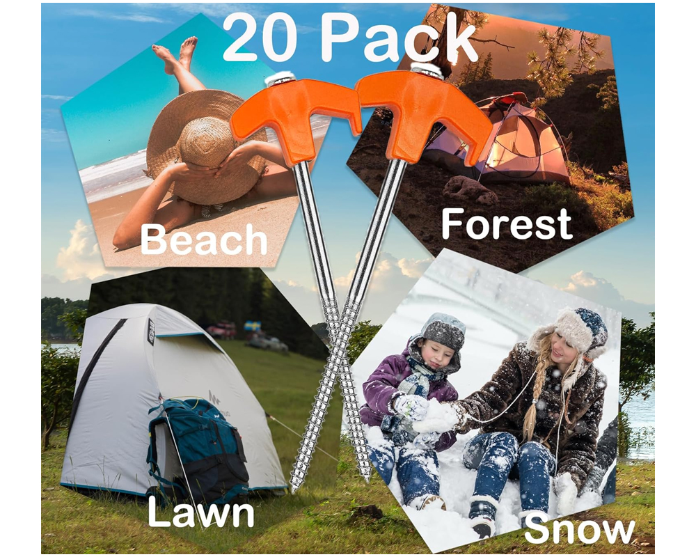 Heavy Duty Camping Tent Pegs