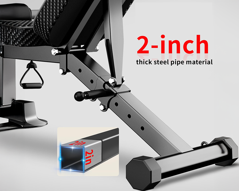 Foldable Workout Bench for Home Gym Strength Training