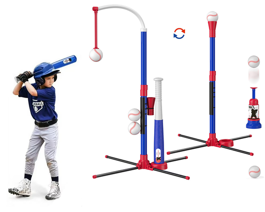 Baseball Set for Kids – 3-in-1 Baseball Set for Kids with Launcher