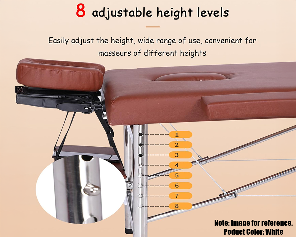 Foldable Massage Table – Portable Adjustable Massage Bed