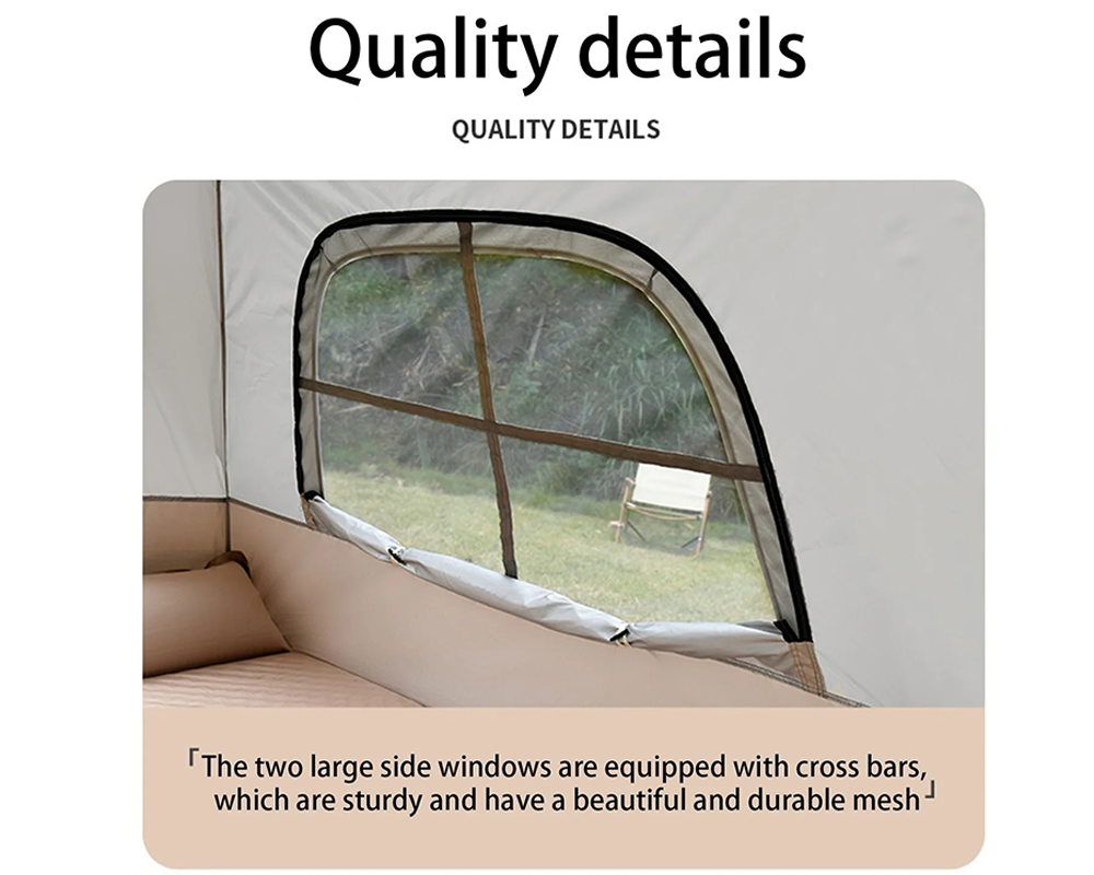 Camping Tent Outdoor Camping Hiking Tent 3-4 Person