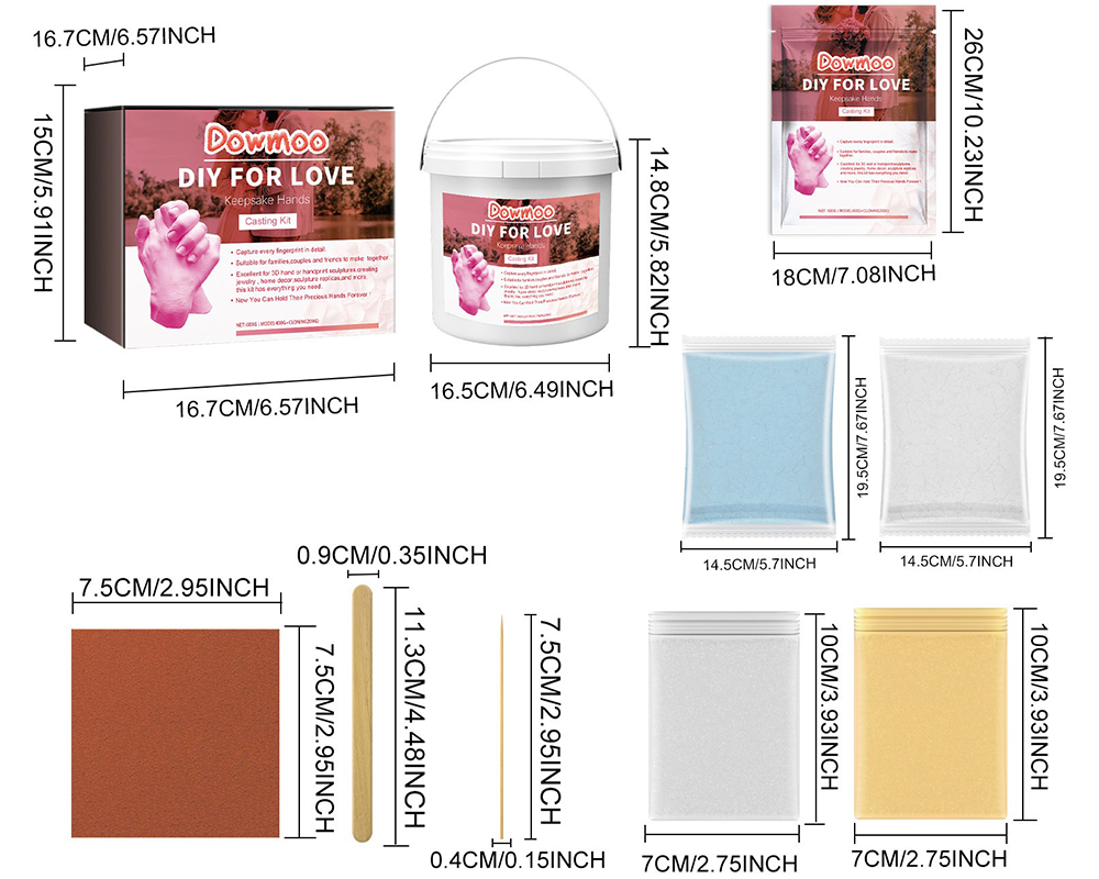 Hand Casting Molding Kit