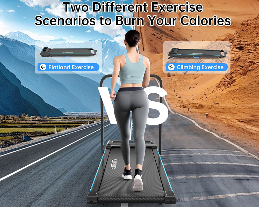 Portable Walking Treadmill Compact Treadmill for Home & Office