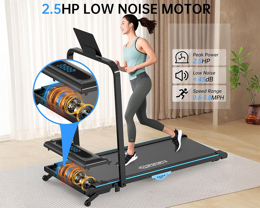 Portable Walking Treadmill Compact Treadmill for Home & Office