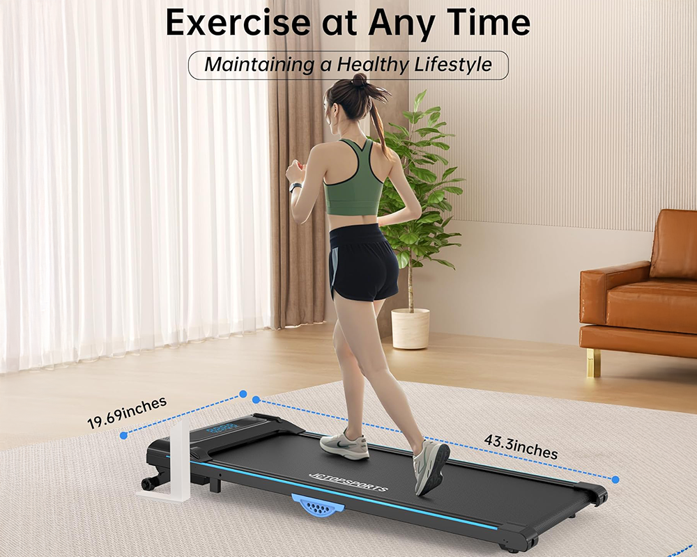 Portable Walking Treadmill Compact Treadmill for Home & Office
