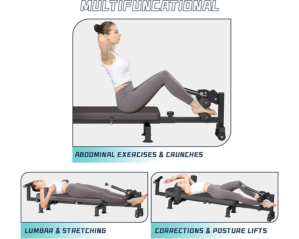 Full Body Traction Bed Portable Cervical and Lumbar Traction Table