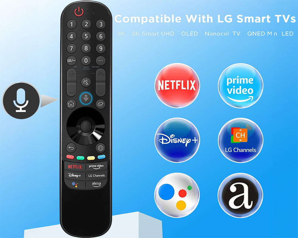 Replacement LG TV Remote