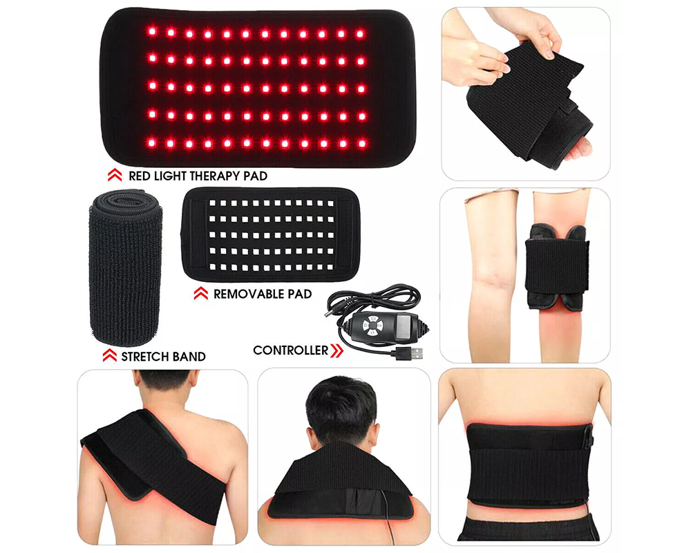 Red Light Therapy Wrap Belt – Pain Relief Red Light Therapy Wrap Belt