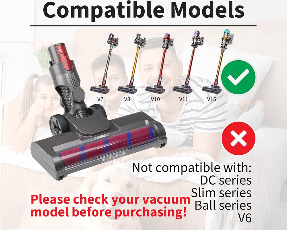 Dyson Roller Brush Motorhead Brush for Dyson