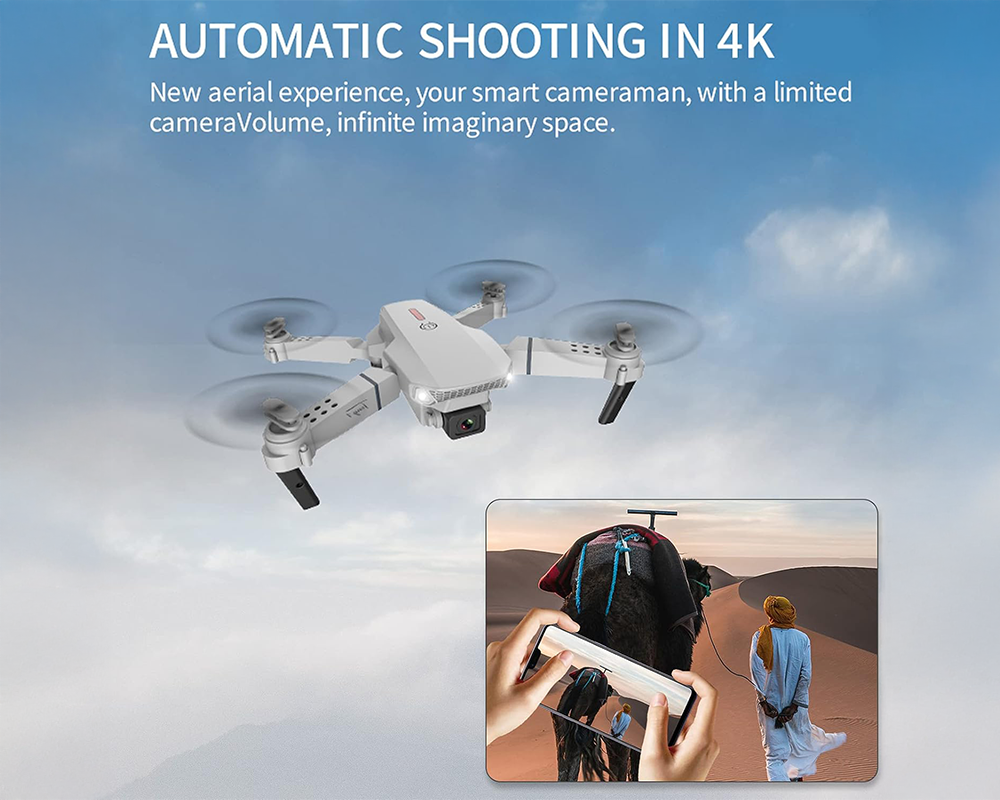 Drone With Camera and Battery