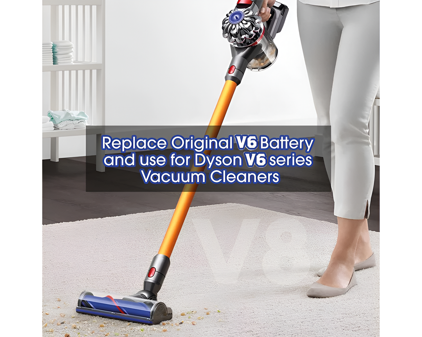 Adapter for Dyson V6 Battery Converter Adapter for Dyson V6 Battery 18V Makita