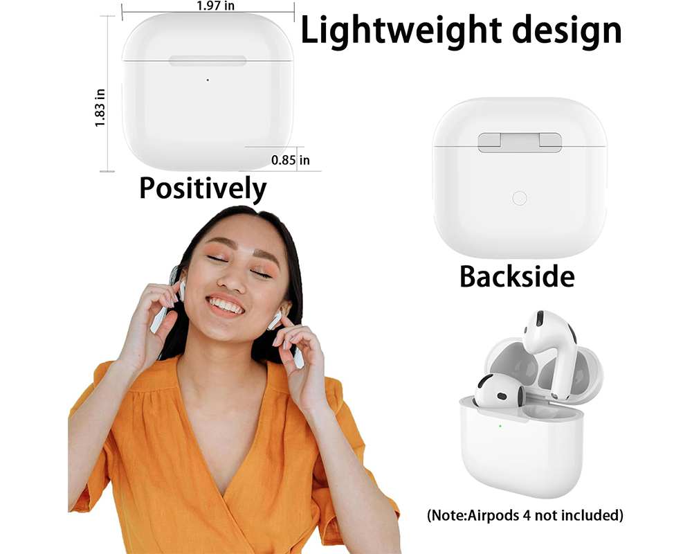 Charging Case for AirPods 4 – Wireless Charging Case with USB-C