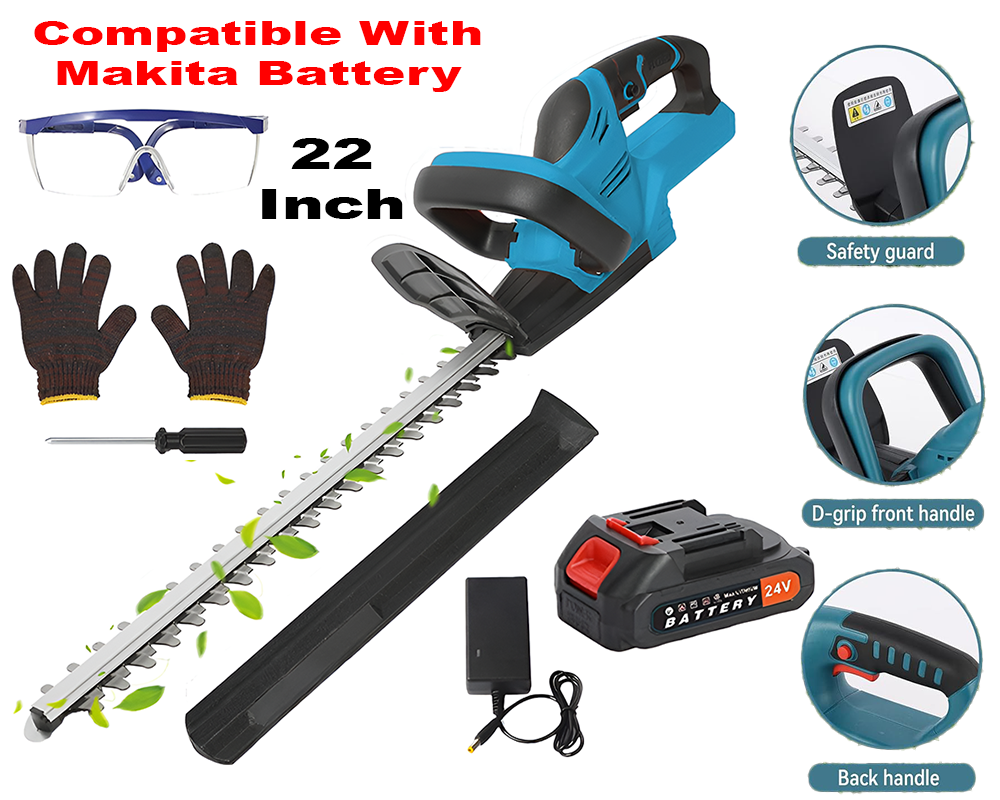 Cordless Hedge Trimmer 22 Inch