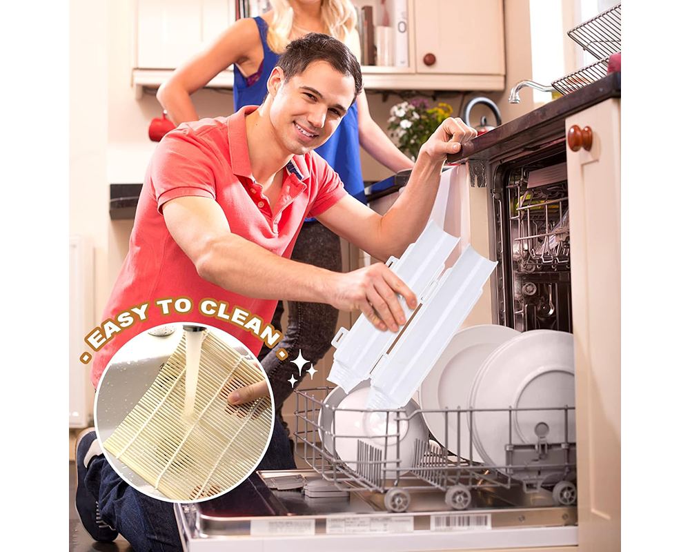 Sushi Roller Kit – 6Pcs DIY Sushi Making Set with Bazooka, Bamboo Mat & Chopsticks (White)