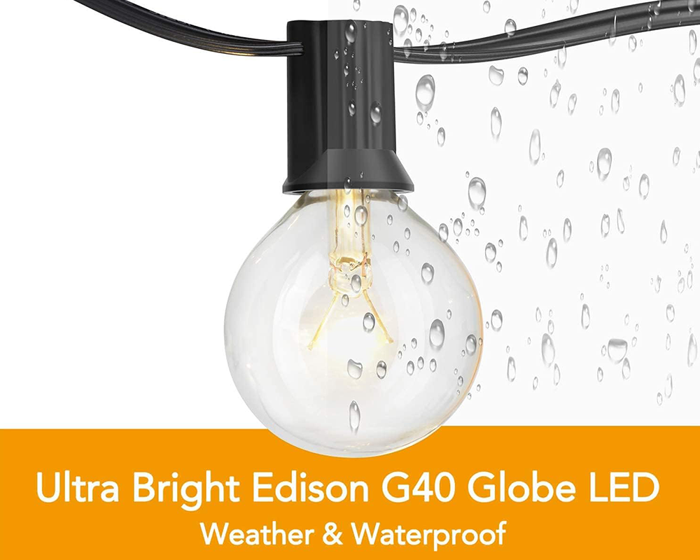 Festoon Solar Chain Lights Outdoor 15M LED Kit