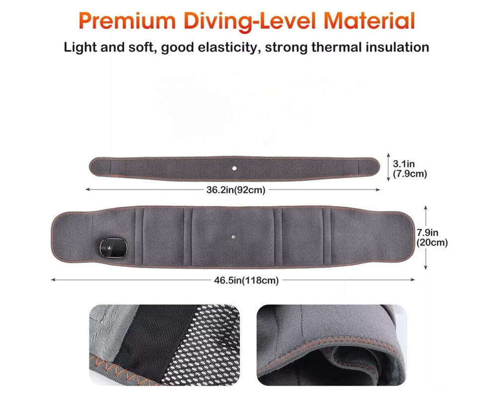 Red Light Waist Massager Belt