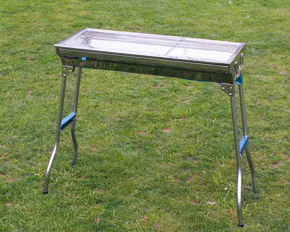 CHARCOAL BARBECUE STAINLESS STEEL