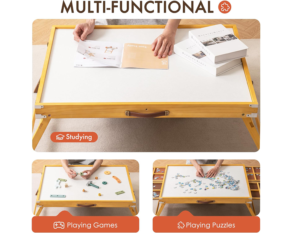 Puzzle Table Craft Board Game Table Jigsaw Game Table