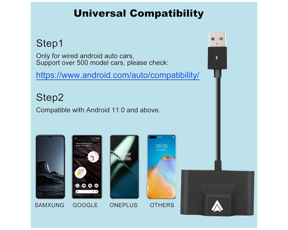 Wireless Android Auto Adapter