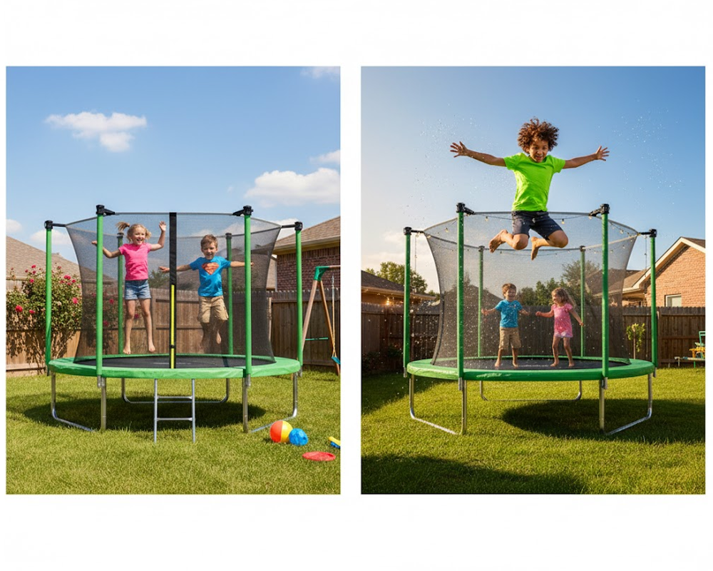 10FT Trampoline Family Trampolines