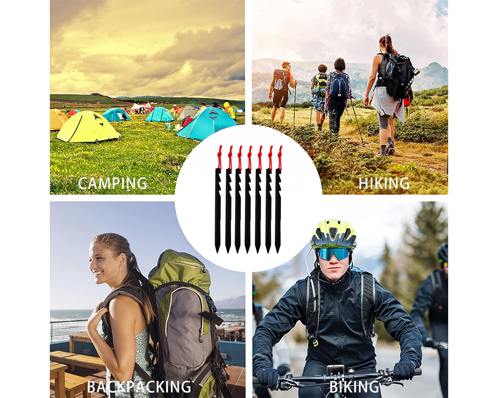 Ultralight Aluminium Camping Tent Pegs