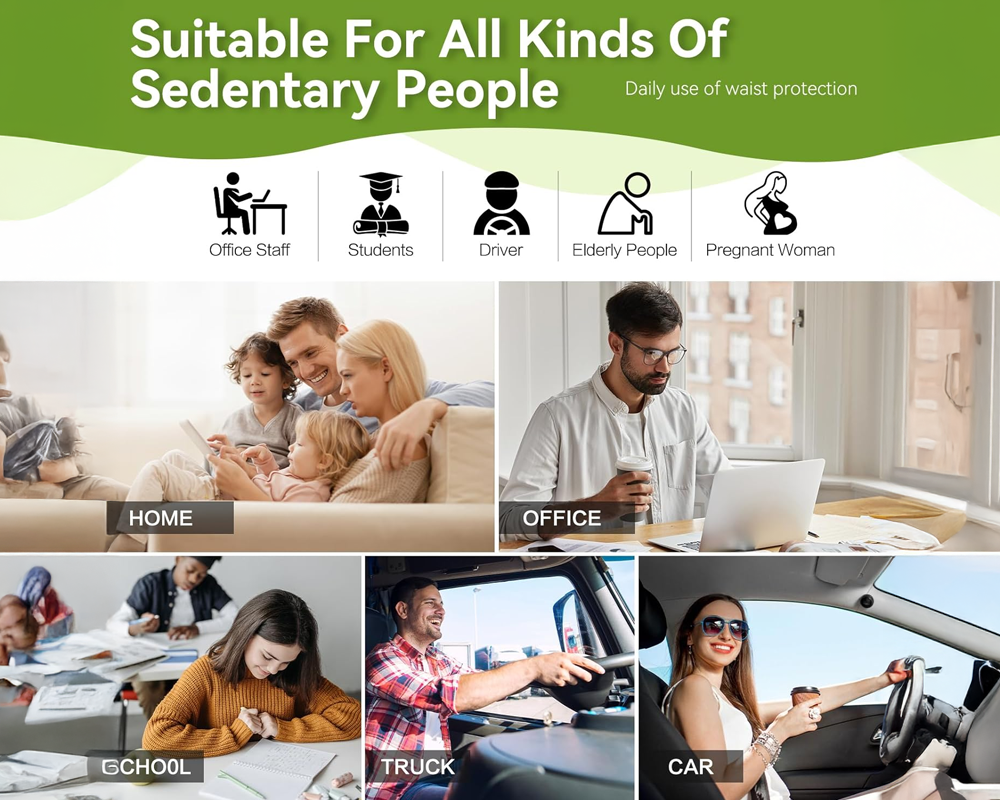 Cushion Support Pillow Set