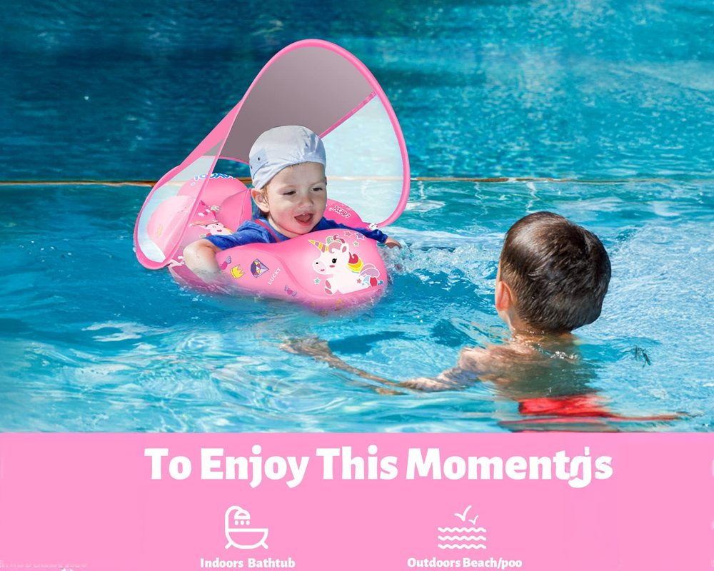 Baby Swimming Ring With Sunshade