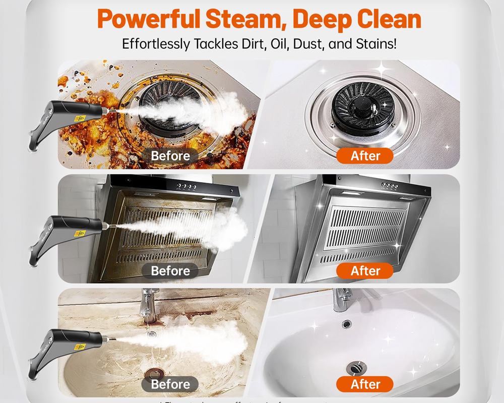 2500W High Pressure Steam Cleaner