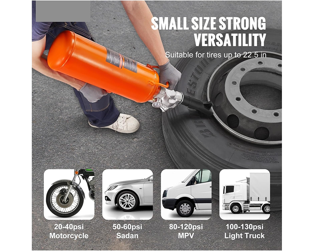 Tire Bead Cannon 8L 120 PSI Air Bead Blaster