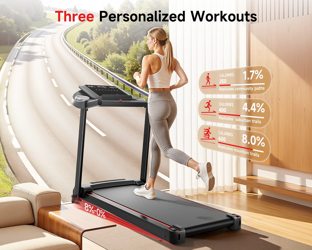 Incline Folding Treadmill Home Running Treadmill
