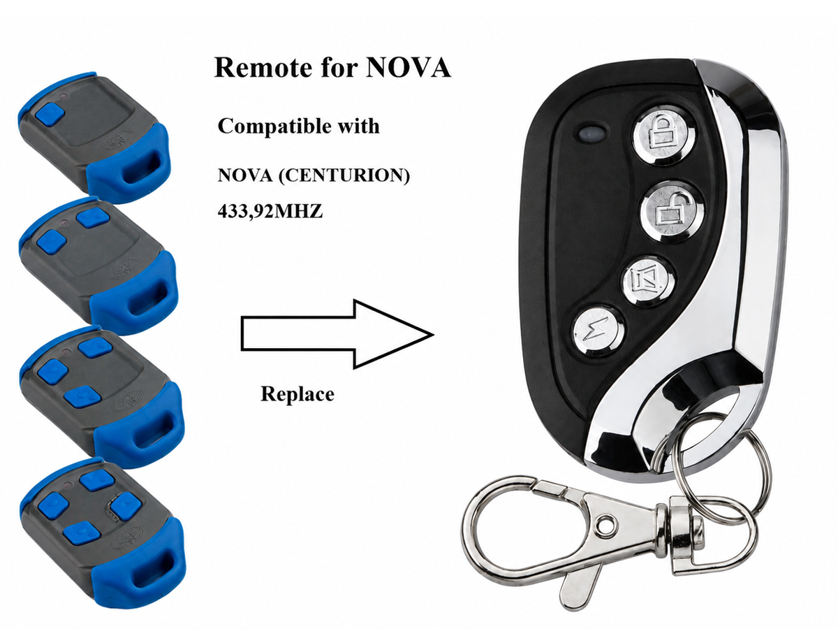 Centurion Nova Garage Remote 433.92MHz