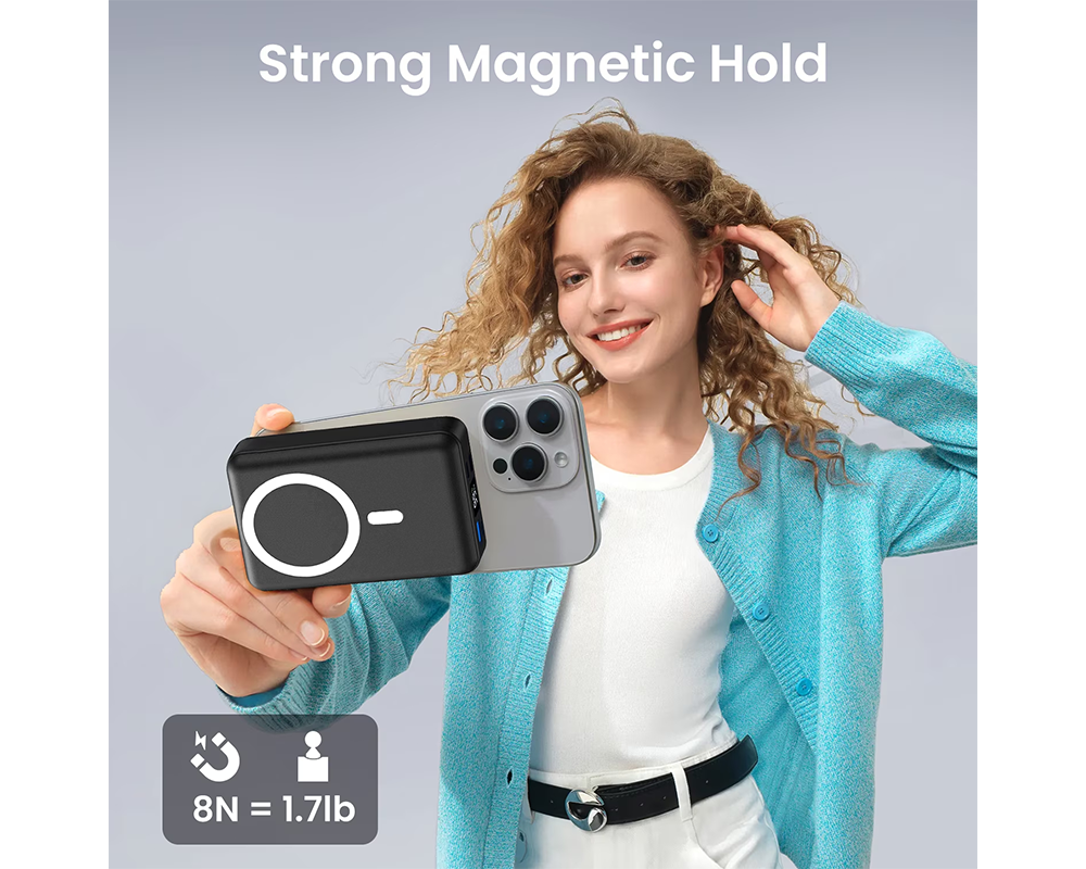 Wireless Power Bank 10000mAh Fast Charging Portable Power Bank