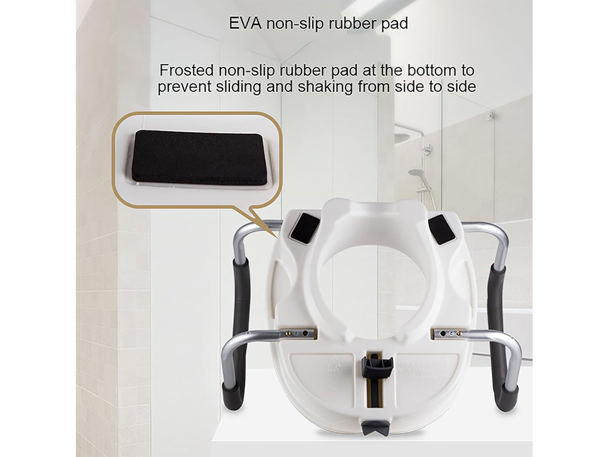 Toilet Seat Riser for Seniors, Handicap Pregnancy Support