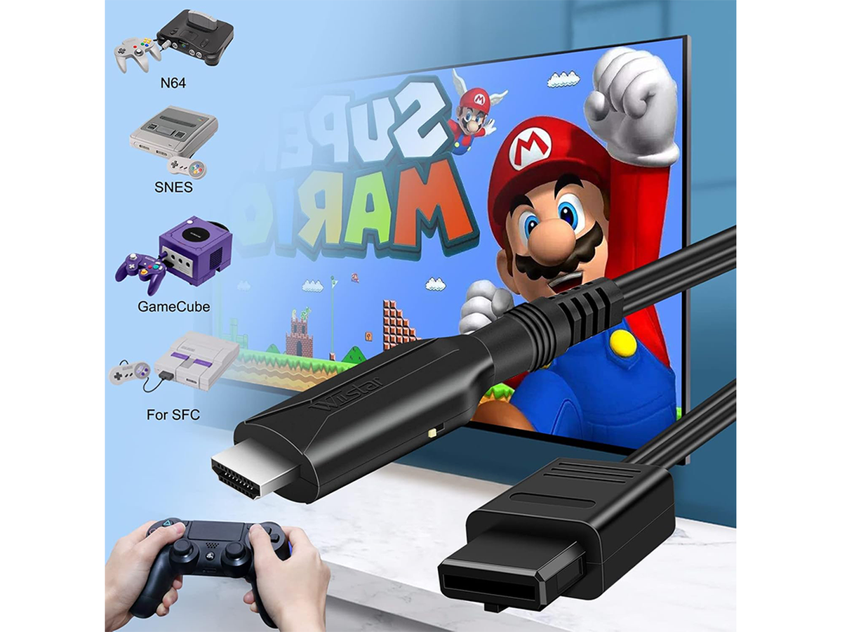 Wii to HDMI Converter N64 HDMI Adapter Cable 1080P