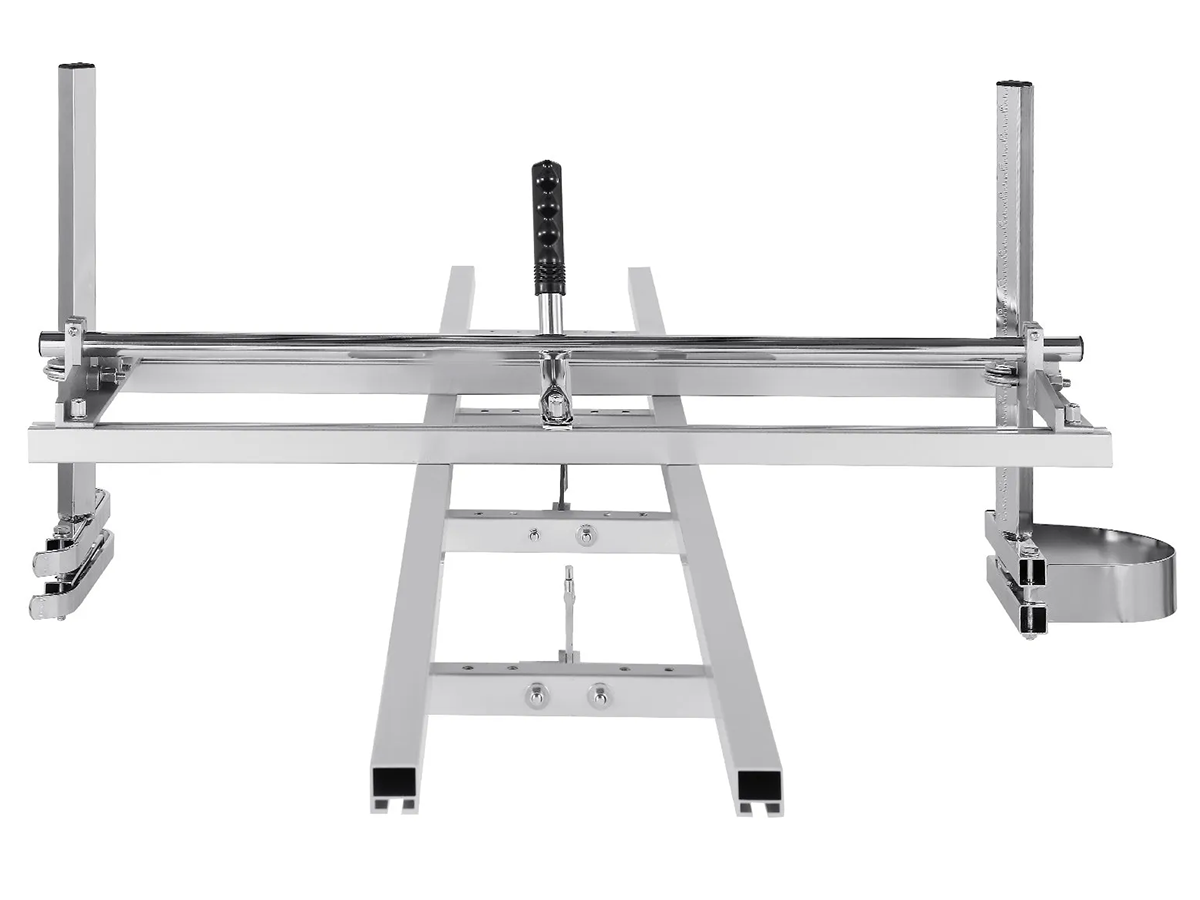 Portable Sawmill Chainsaw Mill Rail Guide System Lumber Cutting Mill 2.74m