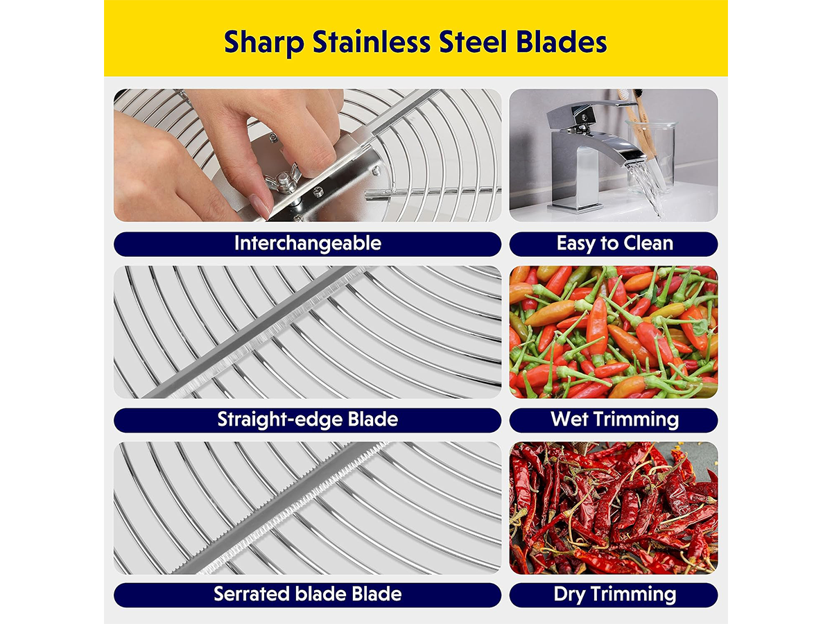 Bud Leaf Trimmer Manual Plant Bowl Trimmer 16 Inch Stainless Steel Trimming Machine