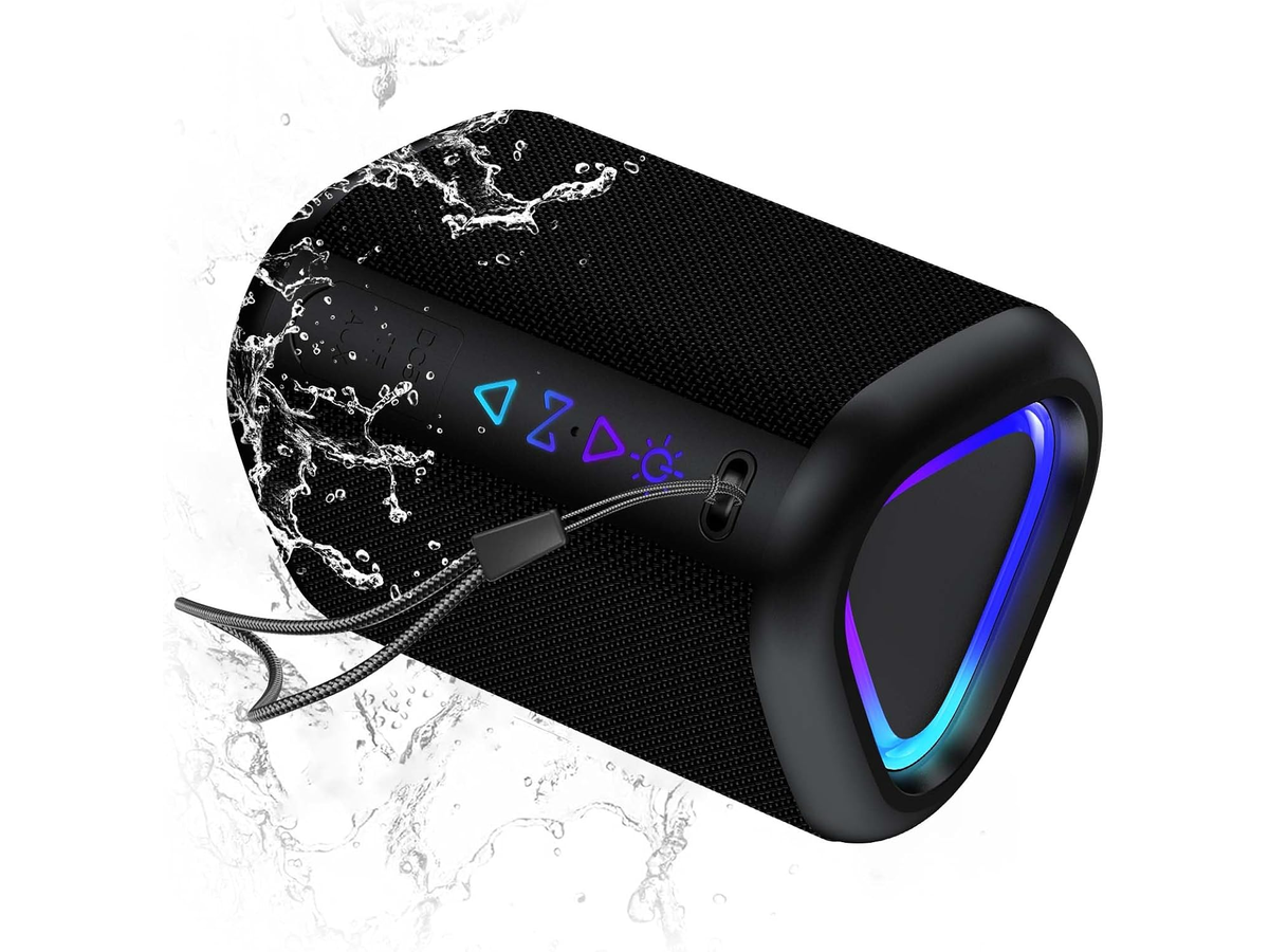 Bluetooth Speaker Portable Wireless Bluetooth Speaker with LED Lights